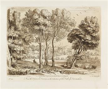 LORRAIN, CLAUDE [Claude Gelee]. Liber Veritatis, or, a Collection of Two Hundred Prints after the Original Designs of Claude le Lorrain